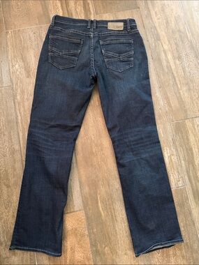 BKE TYLER Men's Dark Blue straight leg Jeans 32R